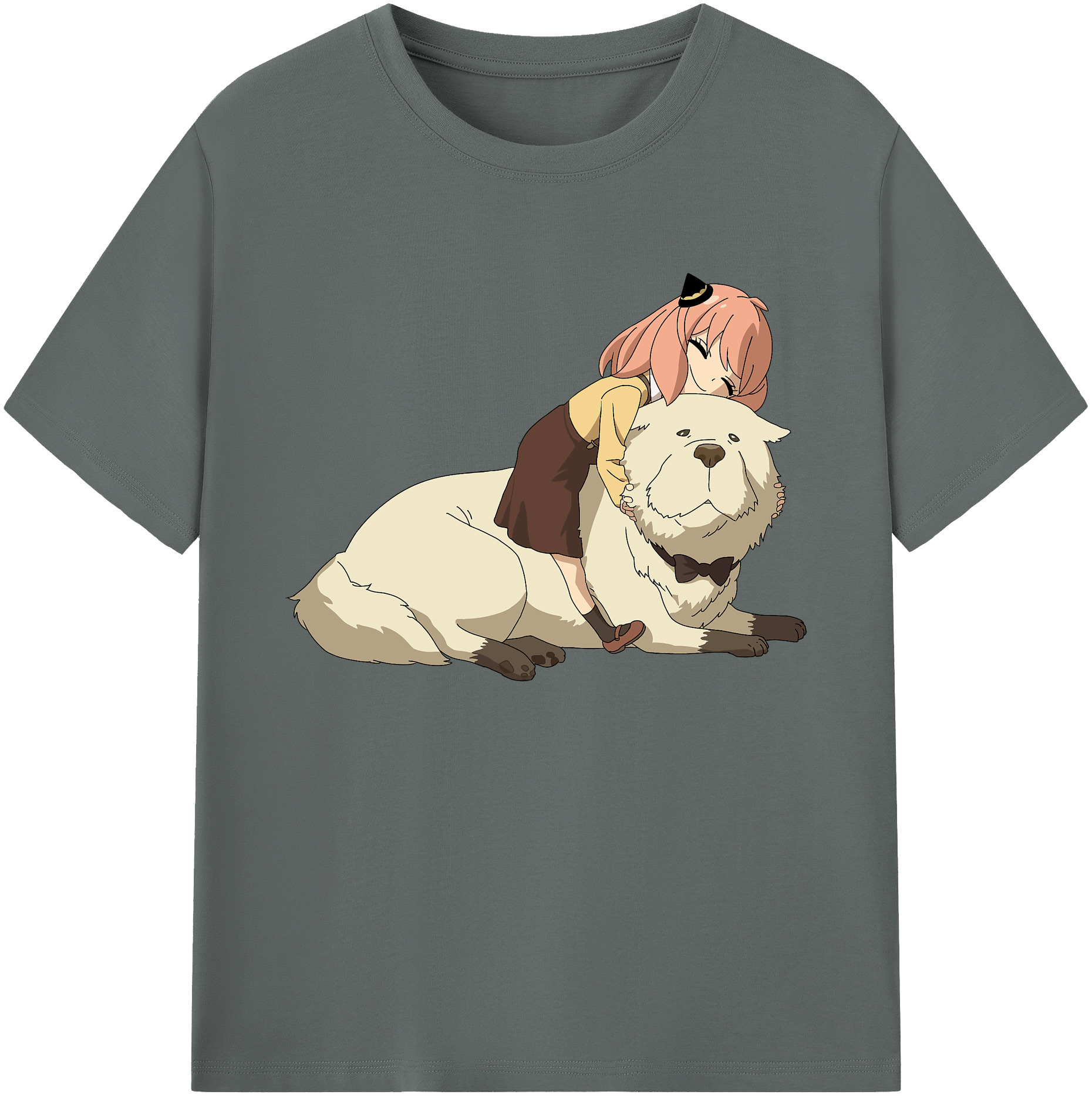 （画像用） SPY×FAMILY间谍家家酒 綿100％ メンズ半袖Tシャツ｜肌触りやわらか＆通気性